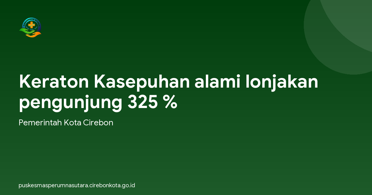 Keraton Kasepuhan alami lonjakan pengunjung 325 %