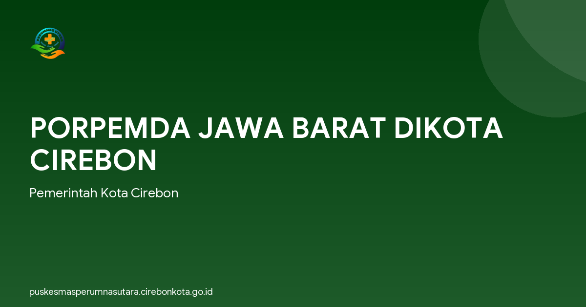 PORPEMDA JAWA BARAT DIKOTA CIREBON
