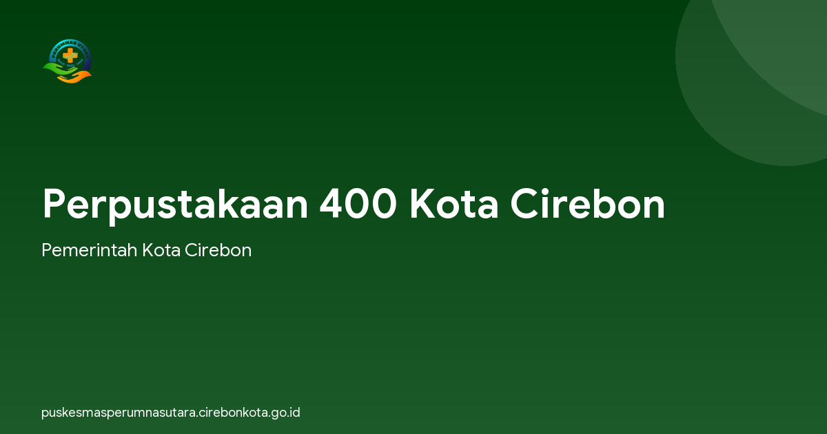 Perpustakaan 400 Kota Cirebon