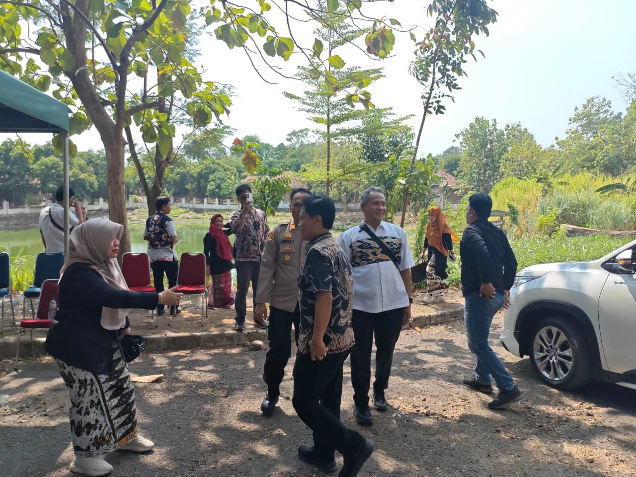 Lurah Argasunya Mendampingi Wali Kota Cirebon