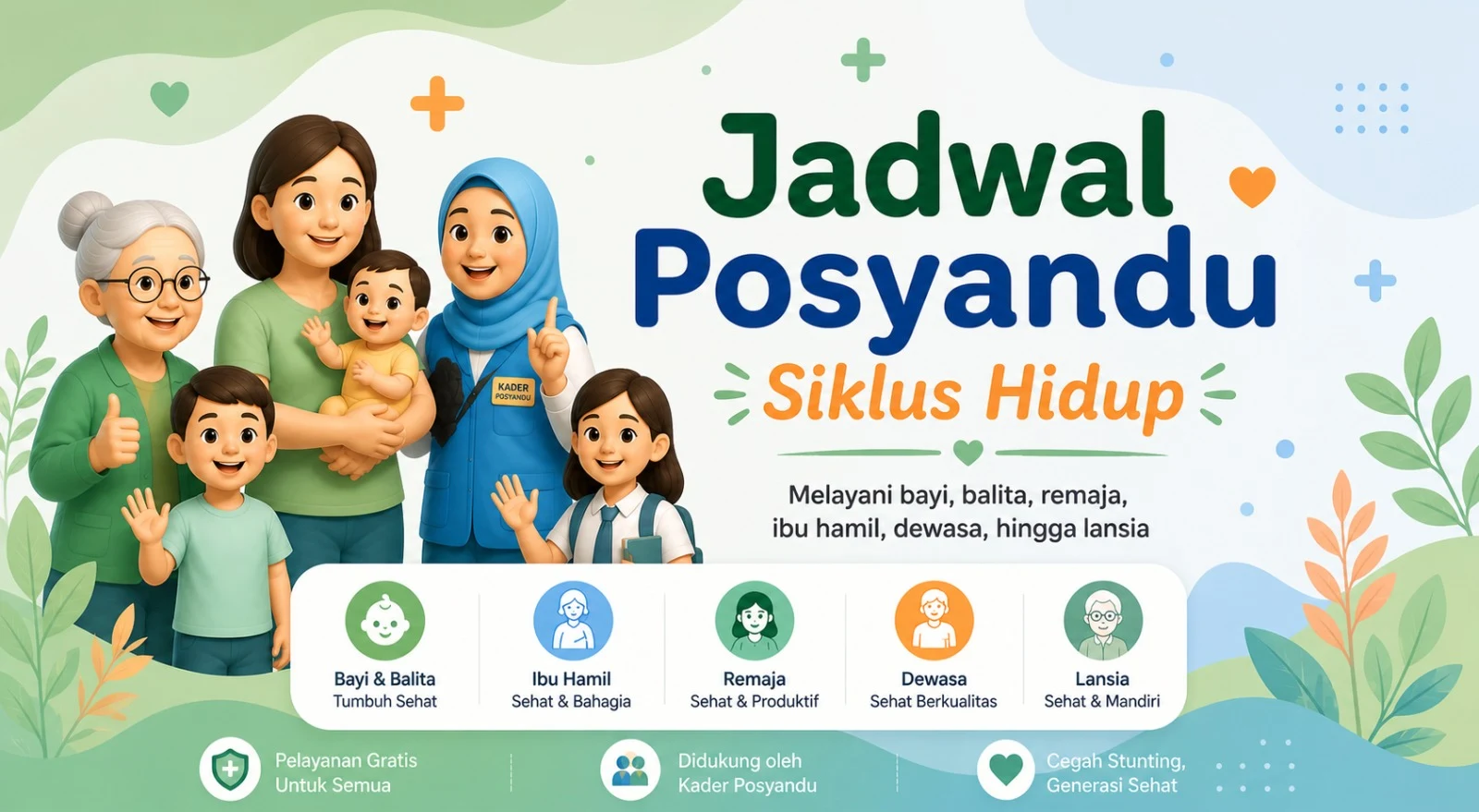 JADWAL POSYANDU BULAN AGUSTUS 2026